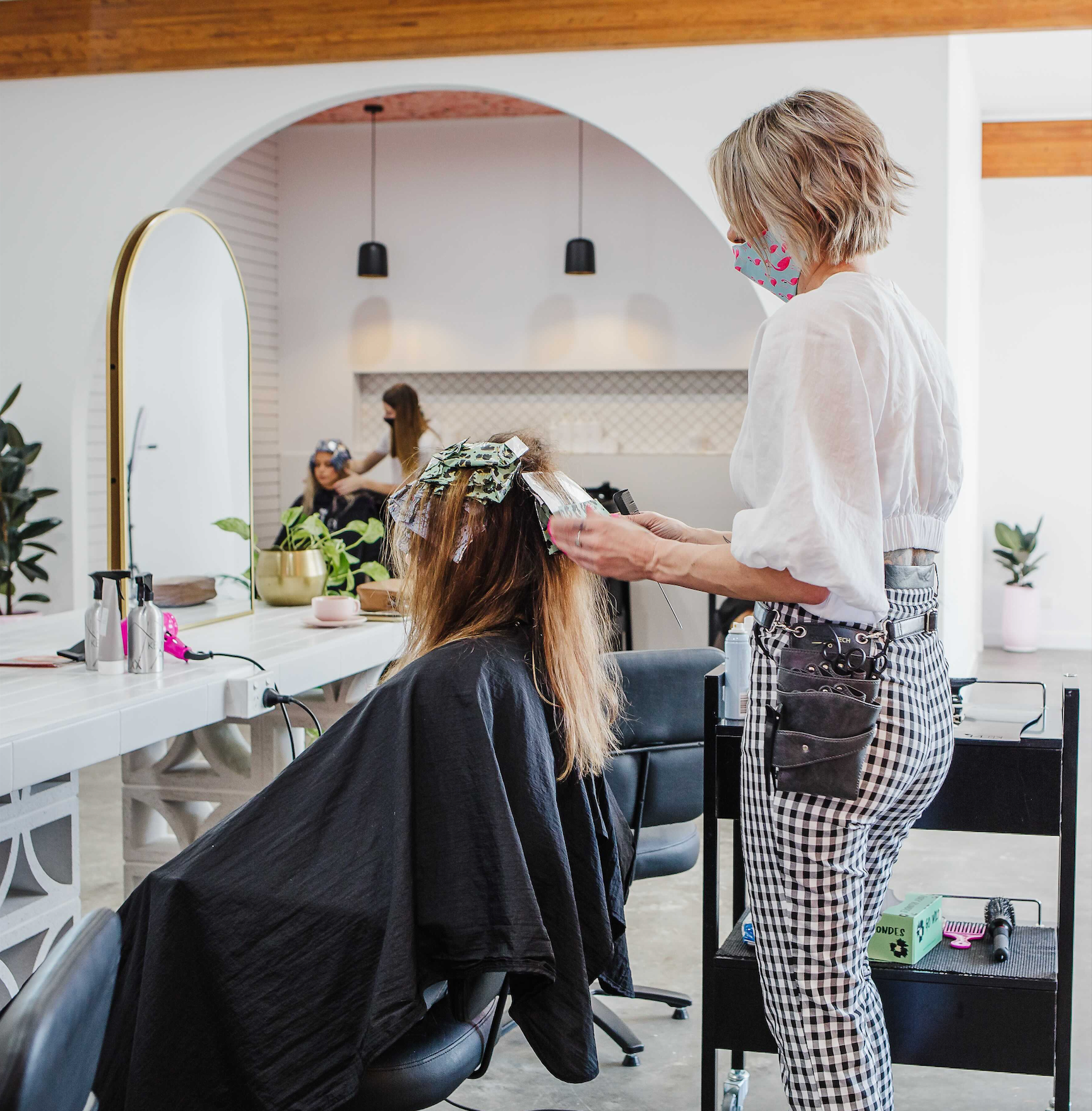 Charcoal Hairdressing Scissor Holster (6705733206099)