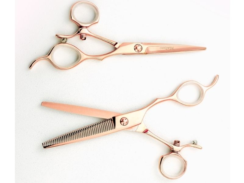 6 Rose Gold Swivel (Right-Handed) — Fancy Hairdressers