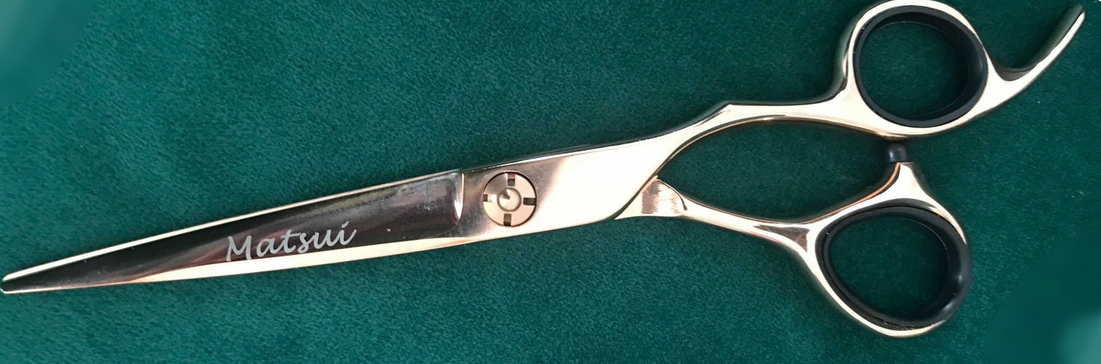 Matsui Swivel Lefty Silver Shears - Scissor Tech USA