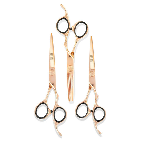 Sozu Luxe Series Triple Set Hairdressing Scissors - Scissor Tech UK