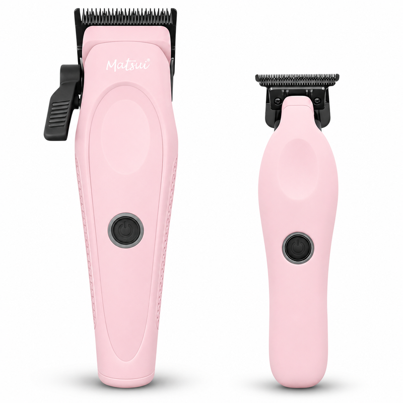 Matsui Air Clipper &amp; Trimmer Combo Pastel Pink