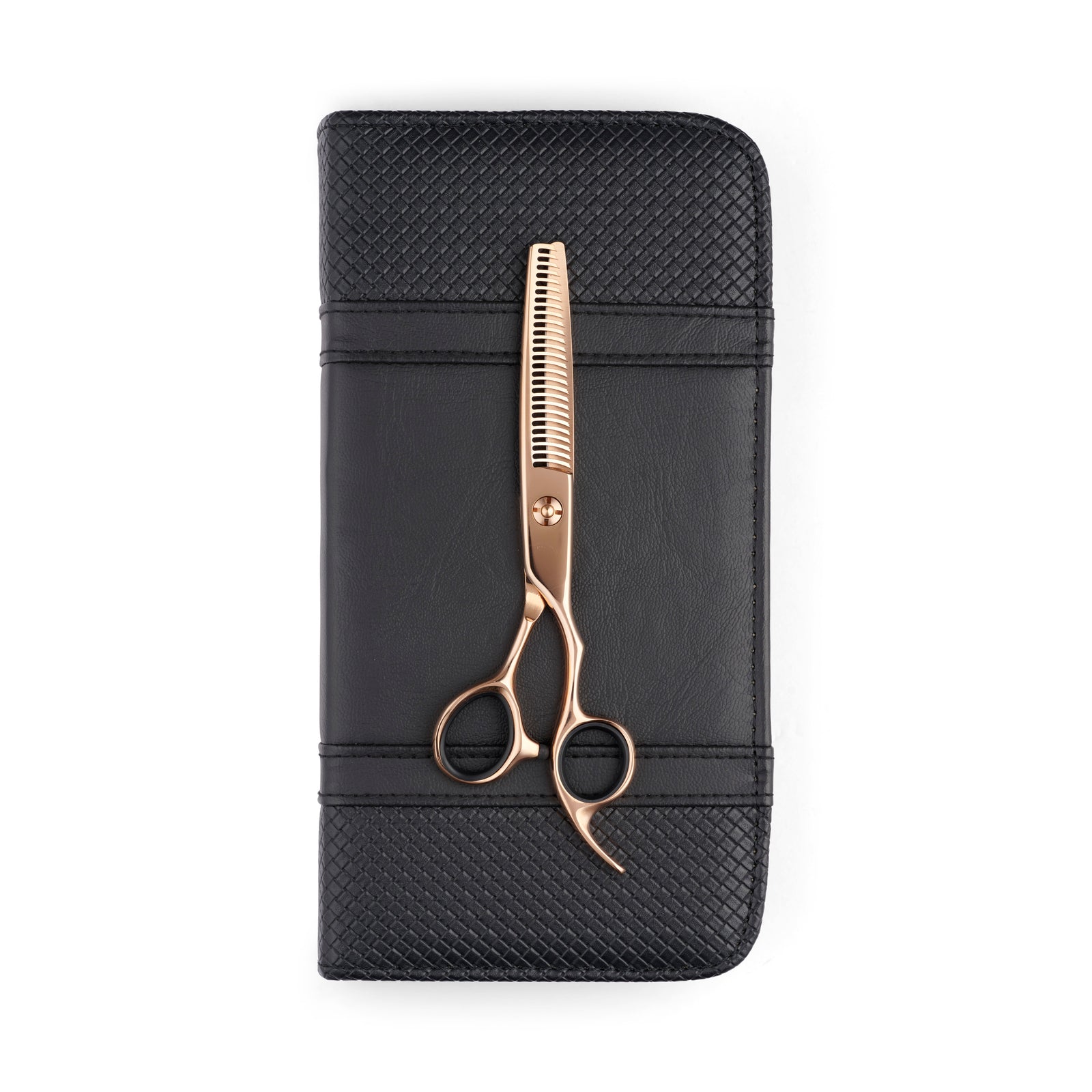 Matsui Lightweight Classic Rose Gold Offset Thinning Scissor (7161106497619)