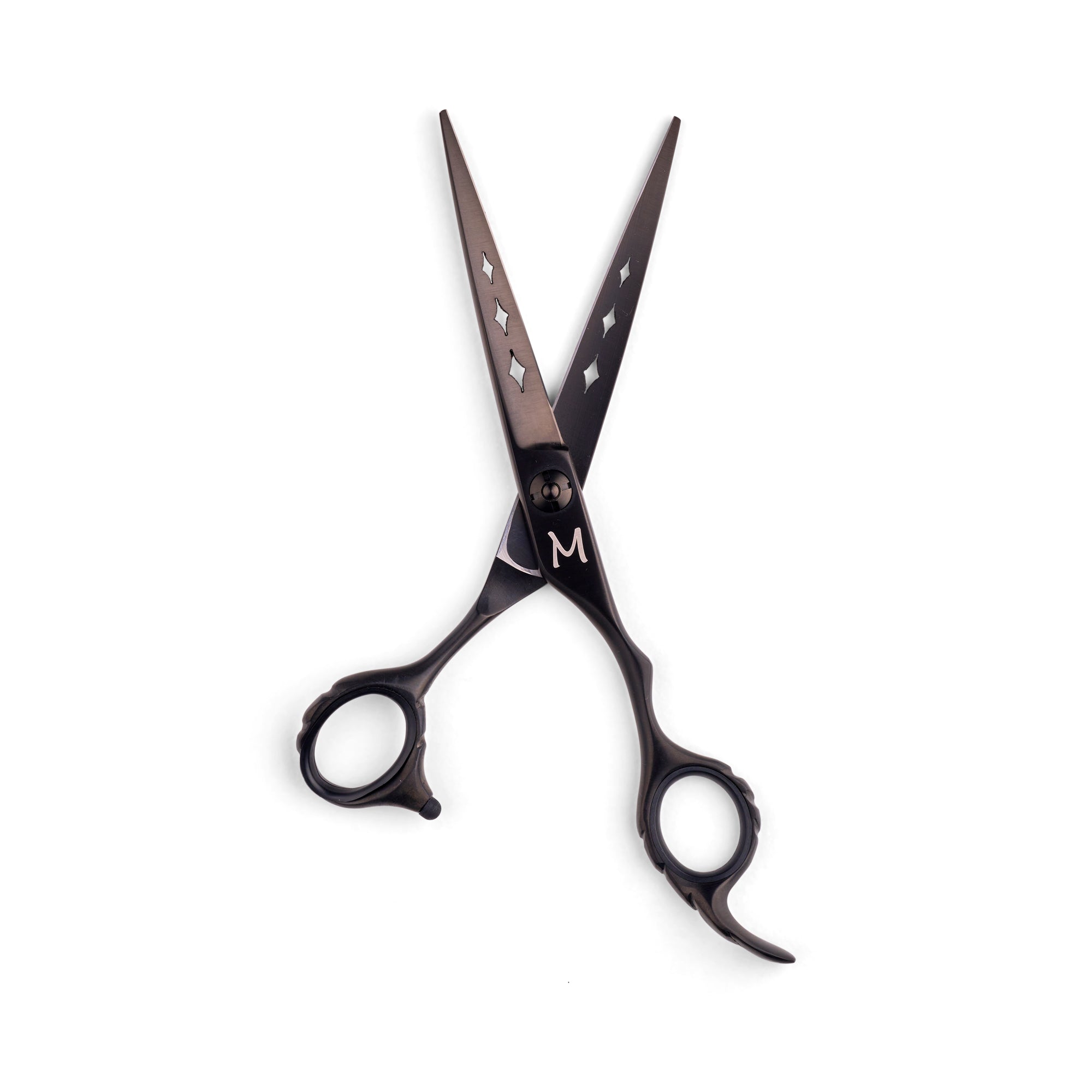 Ergo Diamond Matte Black Scissors (7051316101203)