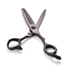 Ergo Diamond Matte BlackThinning Scissors (7116600770643)
