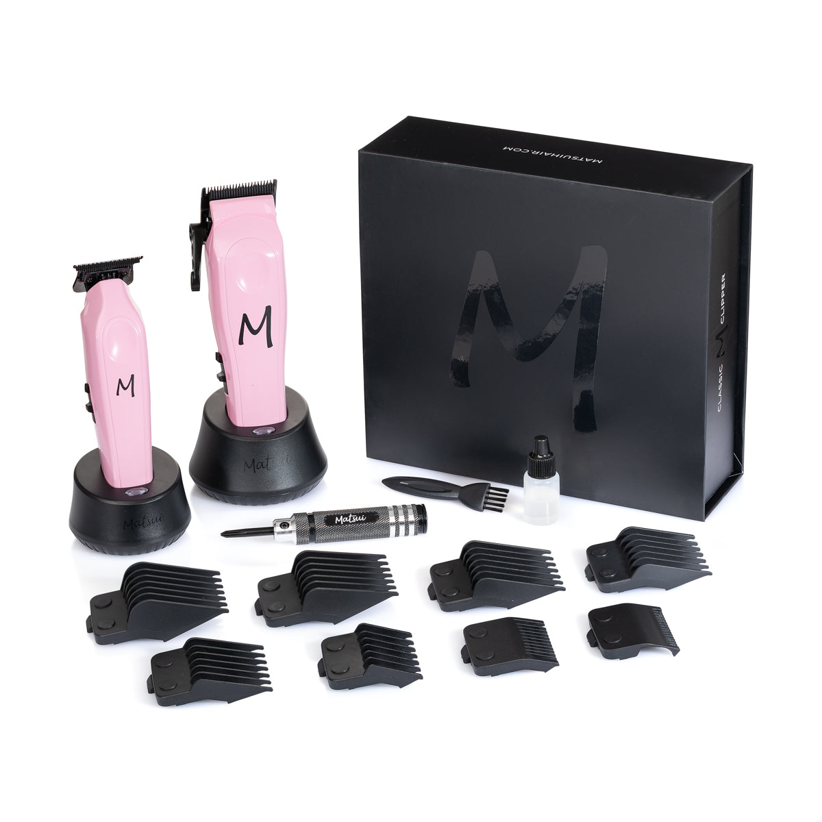 Matsui Classic Rotary Clipper - Pastel Pink