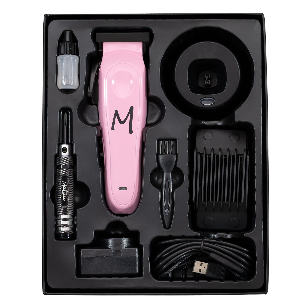 Matsui Classic Rotary Clipper - Pastel Pink