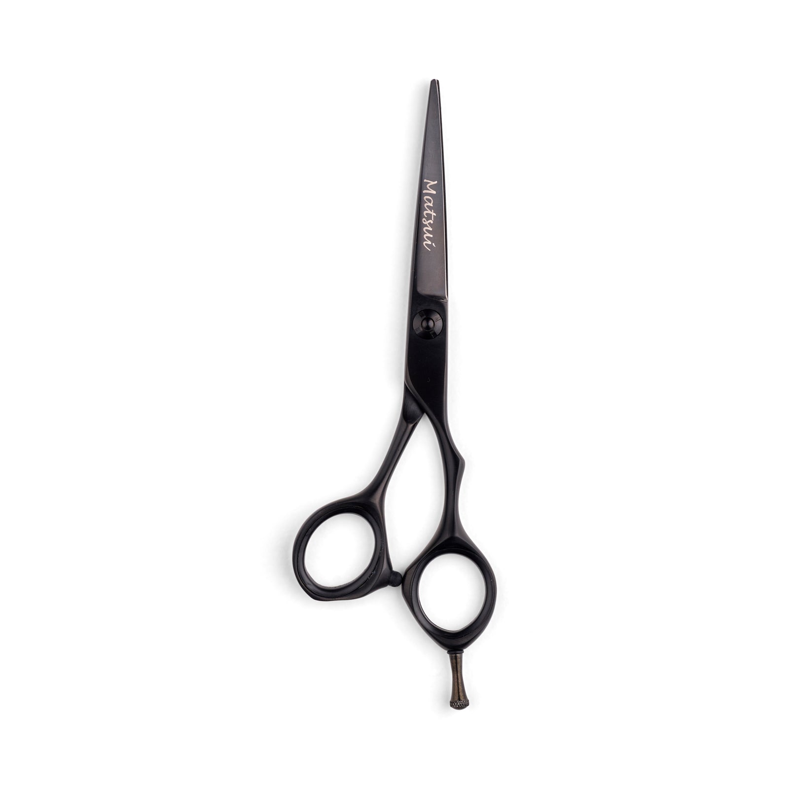 Ultra Light Matte Black Cutting Scissors (7051318394963)