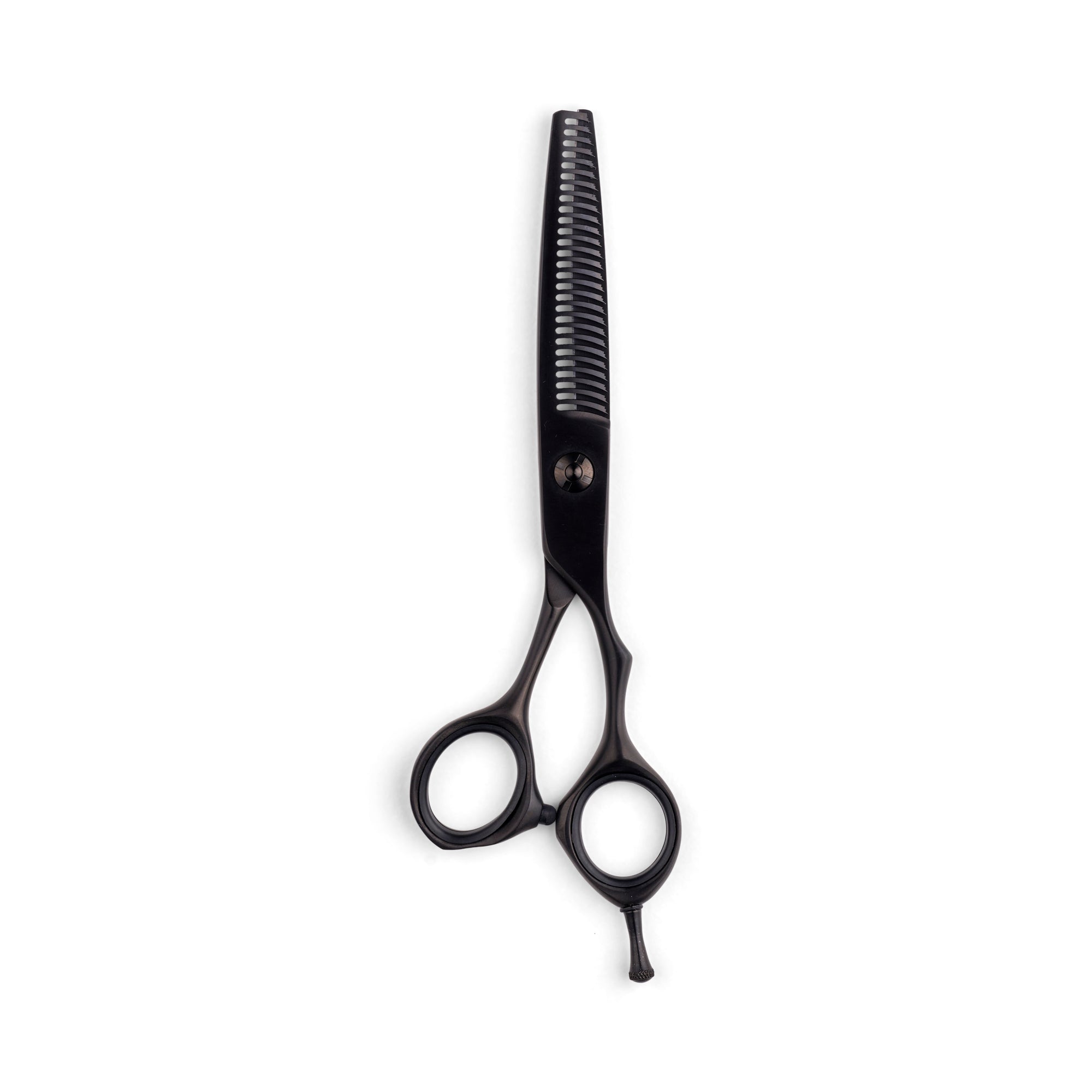 Ultra Light Matte Black Thinning Scissors (7116601491539)