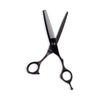 Ultra Light Matte Black Thinning Scissors (7116601491539)