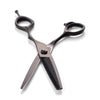 Ultra Light Matte Black Thinning Scissors (7116601491539)