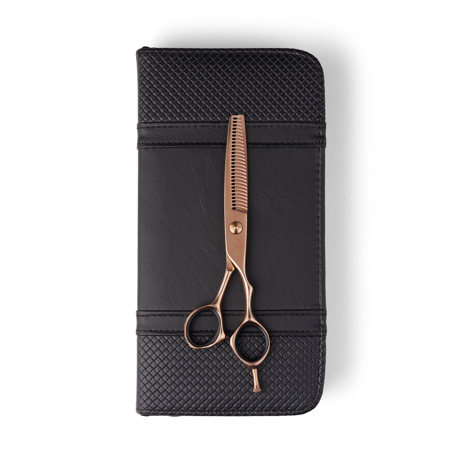 Ultra Light Rose Gold Thinning Scissors (7116628033619)