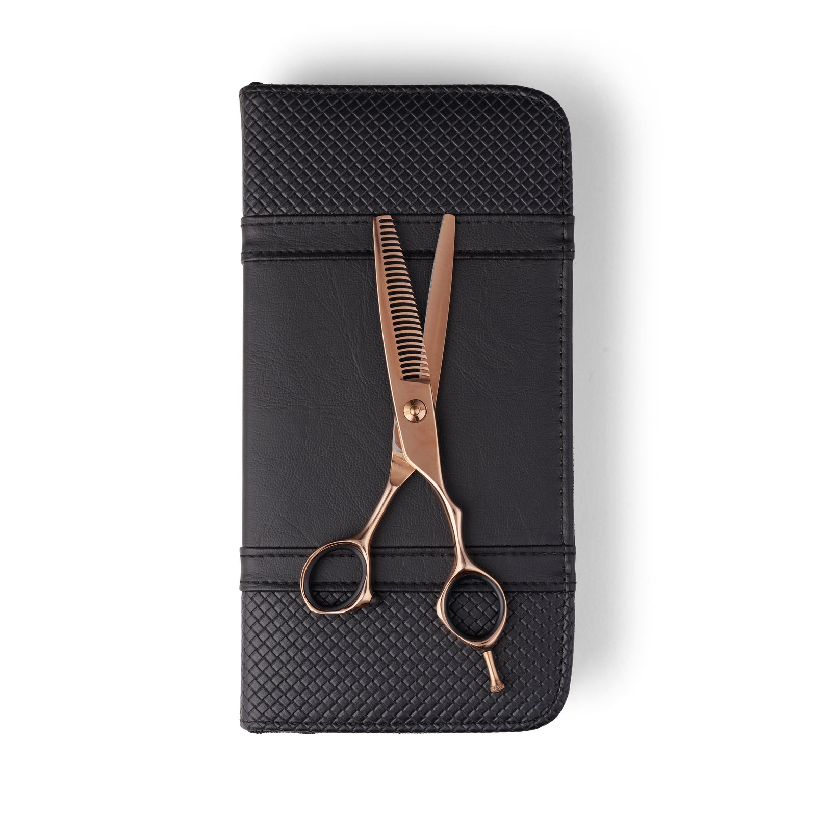 Ultra Light Rose Gold Thinning Scissors (7116628033619)