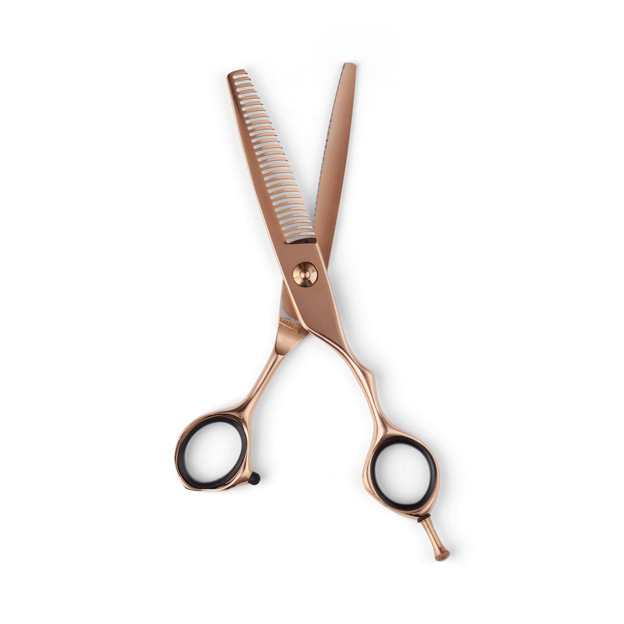 Ultra Light Rose Gold Thinning Scissors (7116628033619)