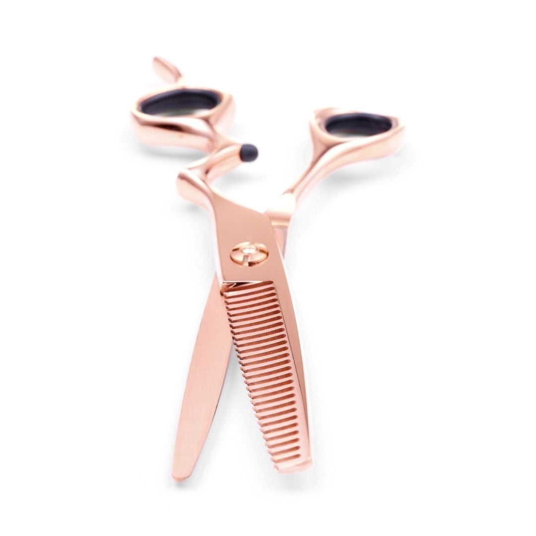 Matsui Classic Ergo Support Rose Gold Scissor Thinner Triple Set (6703660728403)