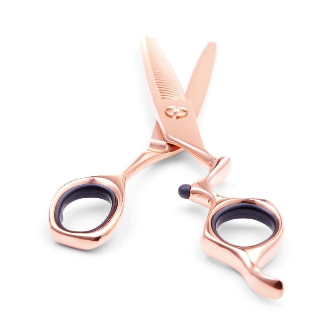 Matsui Classic Ergo Support Rose Gold Scissor Thinner Triple Set (6703660728403)