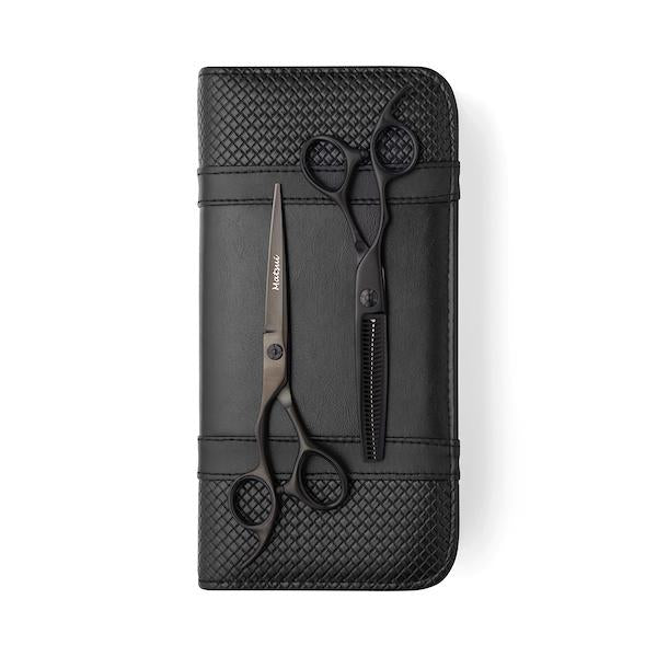 Lefty Matsui Aichei Mountain Matte Black Scissor Thinner Combo (2485306851411)