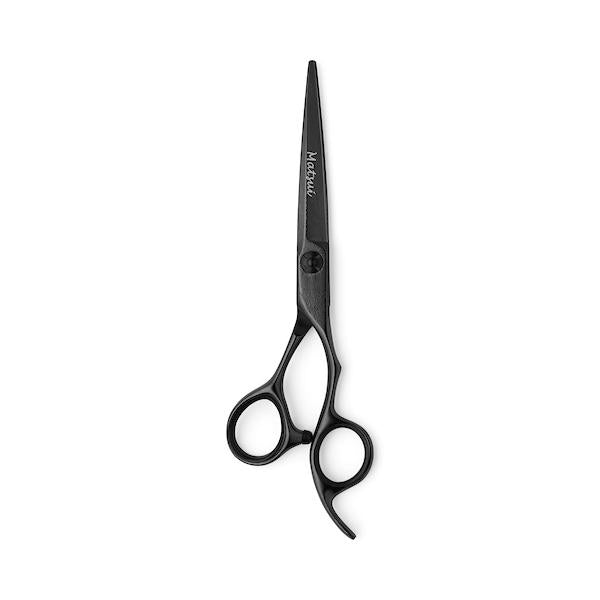 2020 Matsui Matte Black Damascus Offset Scissor (2530309931091)