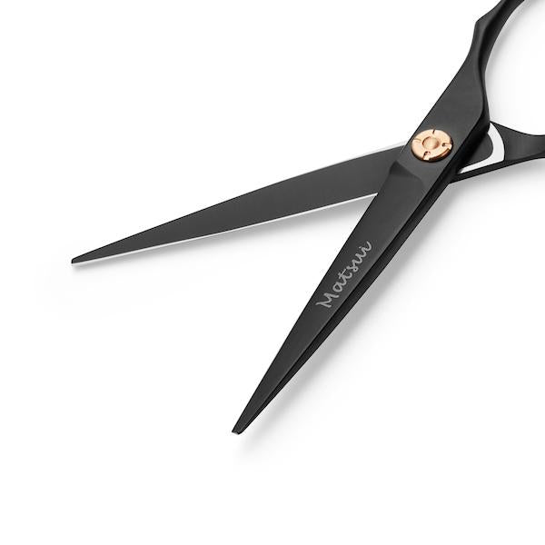 Lefty Matsui Precision Matte Black Cutting Scissor (4331658117203)