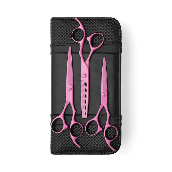 Matsui 2020 Neon Pink Offset Scissor Triple Set (2354763202643)
