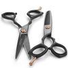 Professional Matsui Precision Matte Black Hair Stylist Scissors &amp; Thinner Combo (6775786930259)
