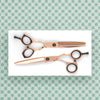 Salon Quality Matsui Precision Rose Gold Hair Stylist Scissors &amp; Thinner Combo (6775794073683)