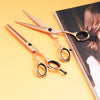 Precision Rose Gold Professional Hair Stylist Scissors &amp; Thinner Combo (6773087371347)