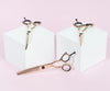 Scissor Tech Matsui Triple Set Precision Rose Gold Professional Hair Scissors. (6773869740115)