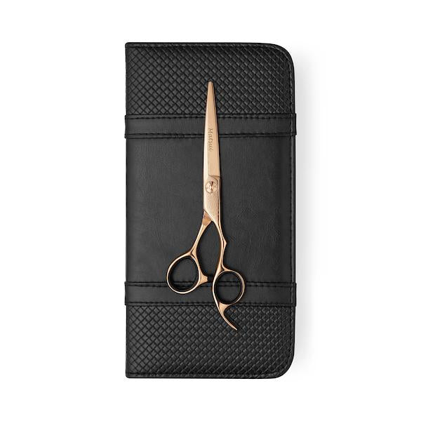 2020 Matsui Rose Gold Damascus Offset Scissor (2530622013523)