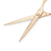 2020 Rose Gold Matsui Damascus Offset Scissor Thinner Combo (2530655928403)