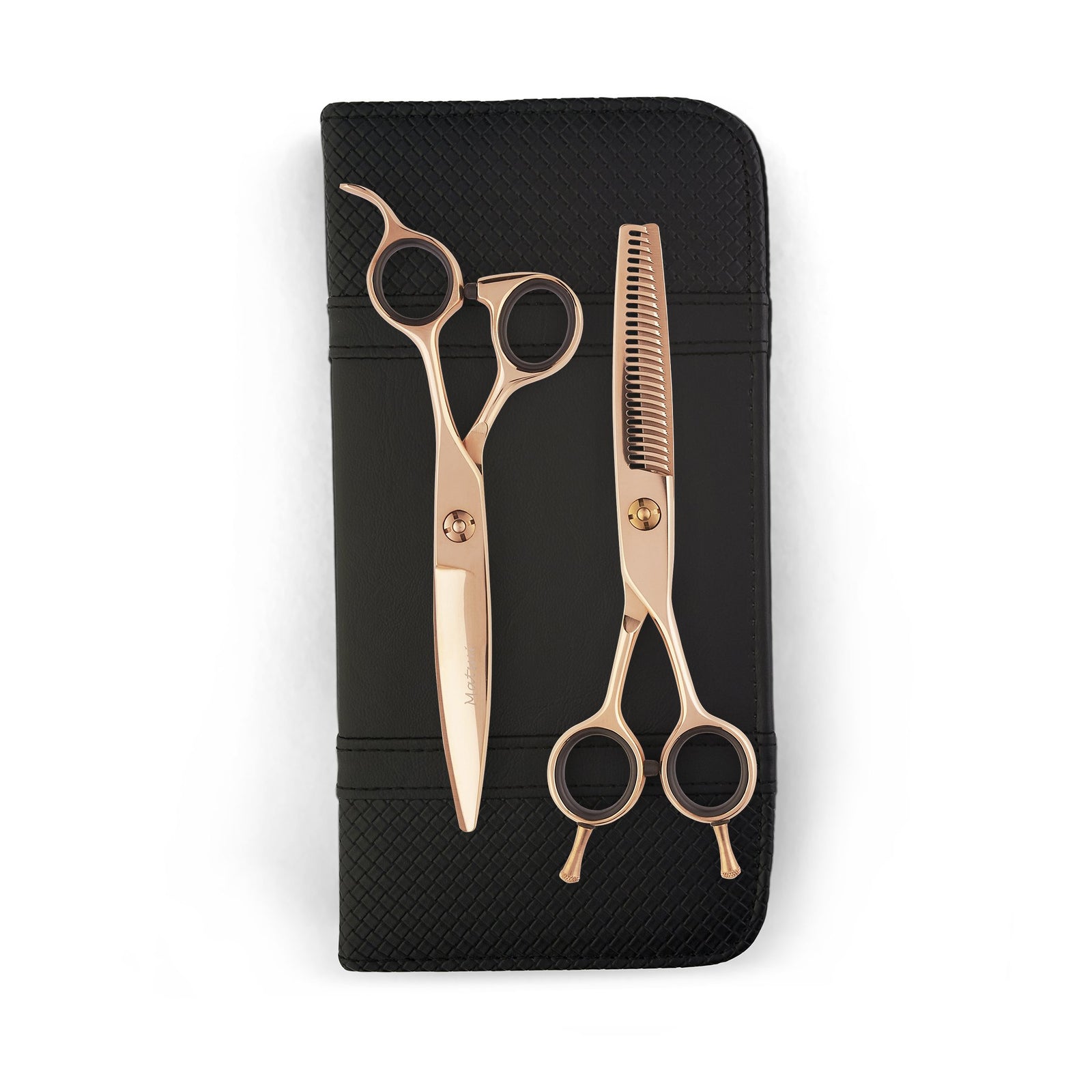 Matsui VG10 Slider Scissor Thinner Combo - Rose Gold (4682374414419)