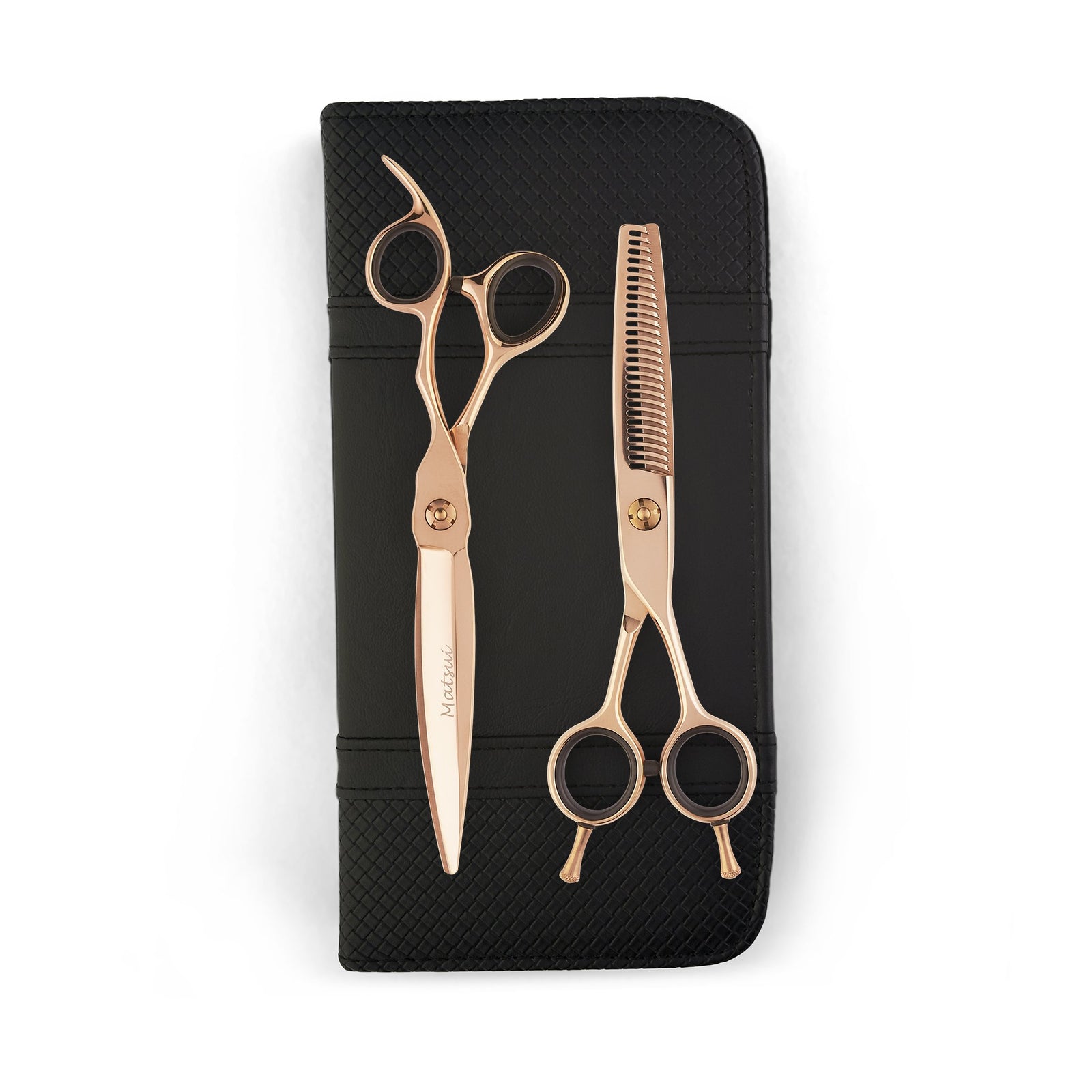 Matsui VG10 Sword Scissor Thinner Combo - Rose Gold (4682461544531)